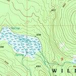 United States Geological Survey Bobcat Ridge, WY (1996, 24000-Scale) digital map