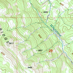 United States Geological Survey Bobcat Ridge, WY (1996, 24000-Scale) digital map
