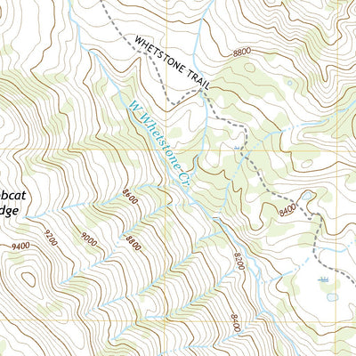 United States Geological Survey Bobcat Ridge, WY (2017, 24000-Scale) digital map