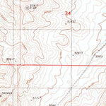 United States Geological Survey Bobs Flat, NV (1986, 24000-Scale) digital map