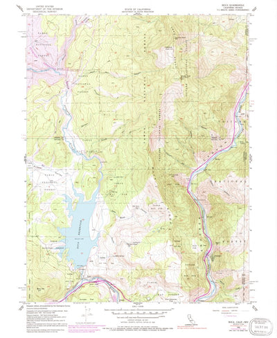 United States Geological Survey Boca, CA-NV (1955, 24000-Scale) digital map