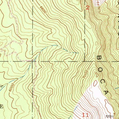 United States Geological Survey Boca, CA-NV (1955, 24000-Scale) digital map