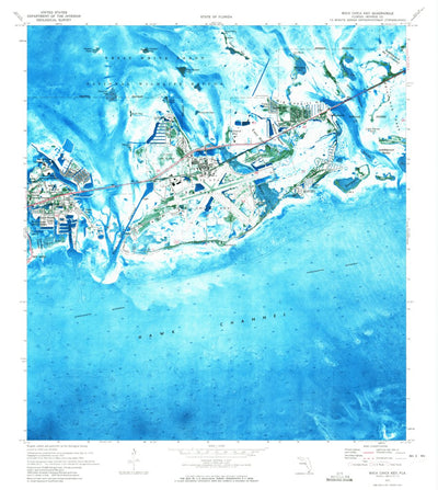 United States Geological Survey Boca Chica Key, FL (1971, 24000-Scale) digital map