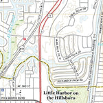 United States Geological Survey Boca Raton, FL (2021, 24000-Scale) digital map