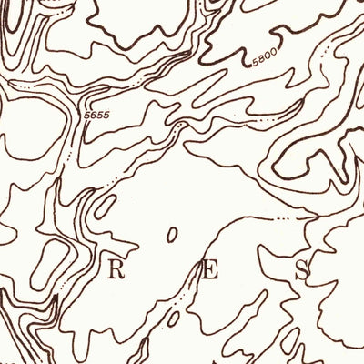 United States Geological Survey Bodaway Mesa, AZ (1954, 24000-Scale) digital map