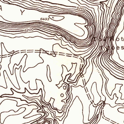 United States Geological Survey Bodaway Mesa, AZ (1954, 24000-Scale) digital map