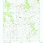 United States Geological Survey Bodaway Mesa, AZ (1988, 24000-Scale) digital map