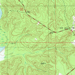 United States Geological Survey Bodcau Lake, LA (1975, 24000-Scale) digital map