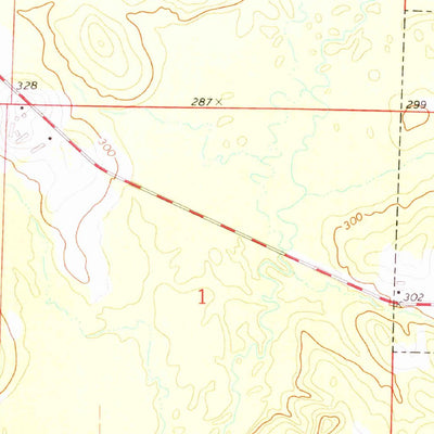 United States Geological Survey Bodcaw, AR (1973, 24000-Scale) digital map