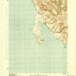 United States Geological Survey Bodega Head, CA (1944, 31680-Scale) digital map