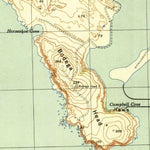 United States Geological Survey Bodega Head, CA (1944, 31680-Scale) digital map