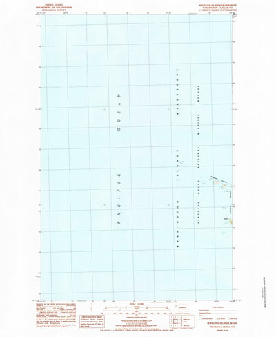 United States Geological Survey Bodelteh Islands, WA (1984, 24000-Scale) digital map