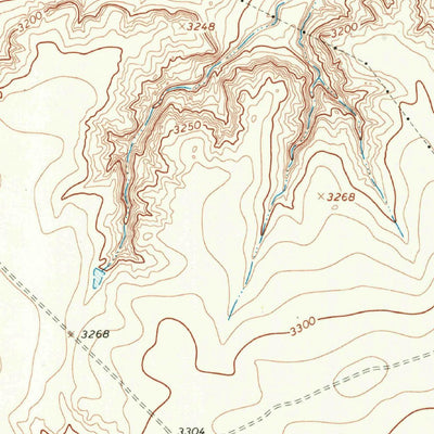 United States Geological Survey Boden, TX (1966, 24000-Scale) digital map