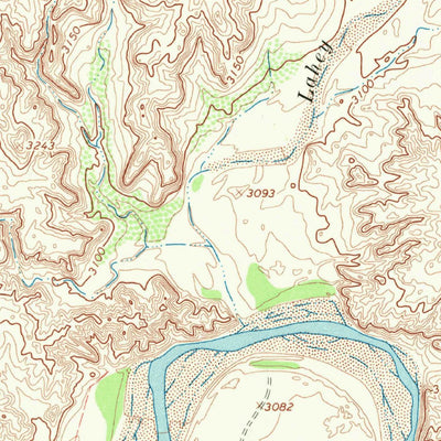 United States Geological Survey Boden, TX (1966, 24000-Scale) digital map