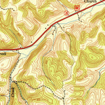 United States Geological Survey Bodenham, TN (1950, 24000-Scale) digital map