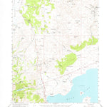 United States Geological Survey Bodie, CA (1958, 62500-Scale) digital map