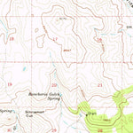 United States Geological Survey Bodie, CA (1958, 62500-Scale) digital map