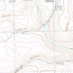 United States Geological Survey Bodie, CA (1989, 24000-Scale) digital map