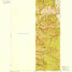 United States Geological Survey Bodie Mountain, WA (1951, 62500-Scale) digital map