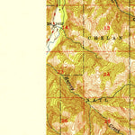 United States Geological Survey Bodie Mountain, WA (1951, 62500-Scale) digital map