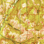 United States Geological Survey Bodie Mountain, WA (1951, 62500-Scale) digital map