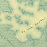 United States Geological Survey Bodreau, LA (1895, 62500-Scale) digital map