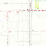 United States Geological Survey Boekerton, MO (1978, 24000-Scale) digital map