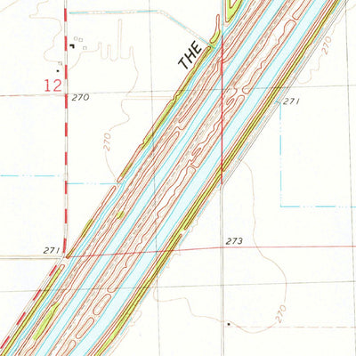 United States Geological Survey Boekerton, MO (1978, 24000-Scale) digital map