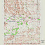 United States Geological Survey Boelus, NE (1953, 24000-Scale) digital map