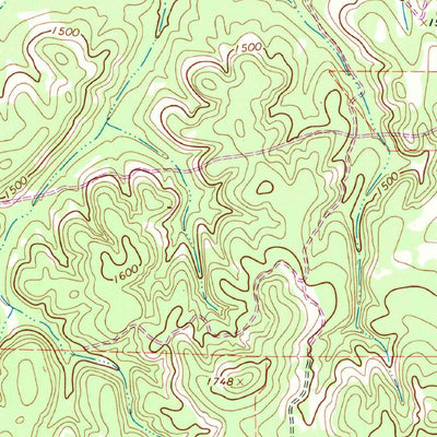United States Geological Survey Boerne, TX (1964, 24000-Scale) digital map
