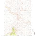 United States Geological Survey Bog Creek, SD (1993, 24000-Scale) digital map