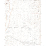 United States Geological Survey Bog Hot Springs, NV-OR (1990, 24000-Scale) digital map
