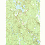 United States Geological Survey Bog Lake, ME (1990, 24000-Scale) digital map