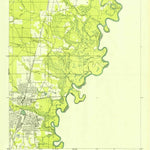 United States Geological Survey Bogalusa East, LA-MS (1949, 31680-Scale) digital map