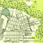 United States Geological Survey Bogalusa East, LA-MS (1949, 31680-Scale) digital map