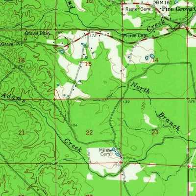 United States Geological Survey Bogalusa, LA-MS (1959, 62500-Scale) digital map