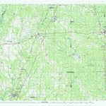 United States Geological Survey Bogalusa, LA-MS (1984, 100000-Scale) digital map