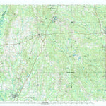 United States Geological Survey Bogalusa, LA-MS (1994, 100000-Scale) digital map