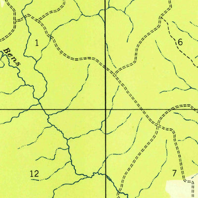 United States Geological Survey Bogalusa West, LA (1949, 31680-Scale) digital map