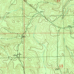 United States Geological Survey Bogalusa West, LA (1982, 24000-Scale) digital map