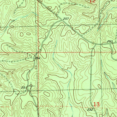 United States Geological Survey Bogalusa West, LA (1982, 24000-Scale) digital map