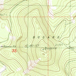 United States Geological Survey Bogard Buttes, CA (1983, 24000-Scale) digital map