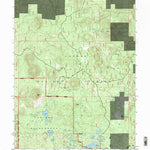 United States Geological Survey Bogard Buttes, CA (1995, 24000-Scale) digital map