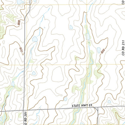 United States Geological Survey Bogard, MO (2021, 24000-Scale) digital map