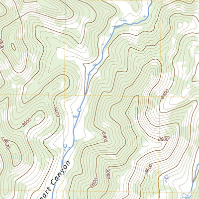 United States Geological Survey Bogart Canyon, UT (2023, 24000-Scale) digital map