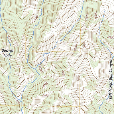 United States Geological Survey Bogart Canyon, UT (2023, 24000-Scale) digital map