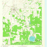 United States Geological Survey Bogata, TX (1964, 24000-Scale) digital map