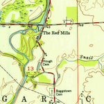 United States Geological Survey Boggstown, IN (1953, 24000-Scale) digital map
