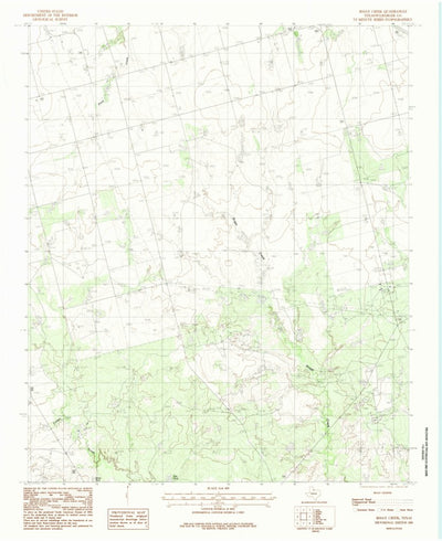 United States Geological Survey Boggy Creek, TX (1983, 24000-Scale) digital map