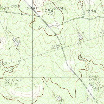 United States Geological Survey Boggy Creek, TX (1983, 24000-Scale) digital map